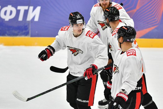 Двусторонний матч «Авангарда»