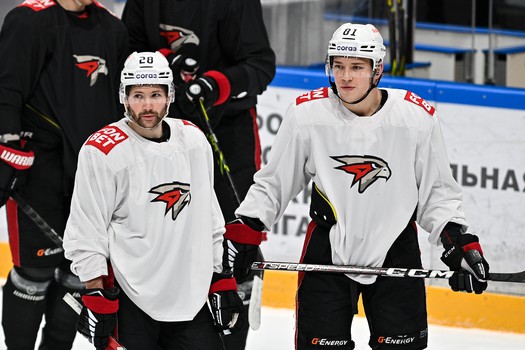 Тренировка «Авангарда» во Владивостоке