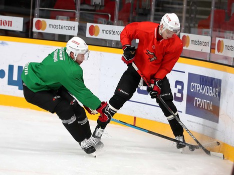 Раскатка в Череповце перед игрой с «Северсталью»