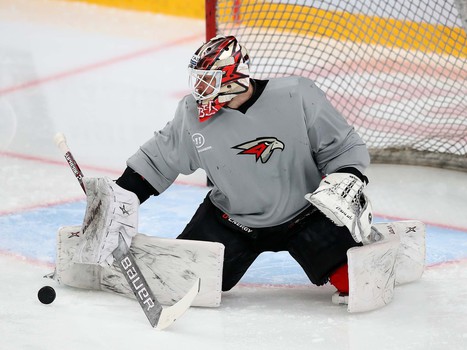 Раскатка «Авангарда» перед матчем с «Ак Барсом»