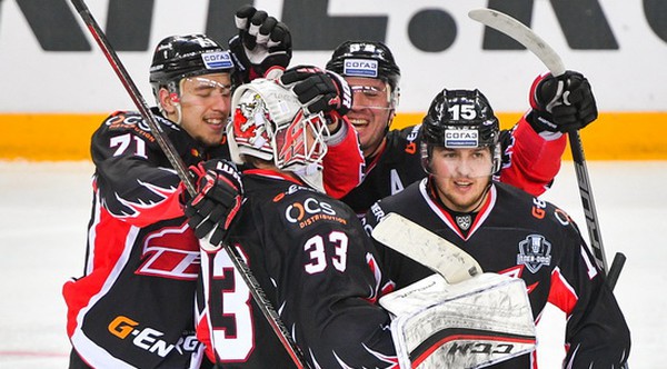 Победный гол Кучерявенко на 106-й минуте первого матча серии с "Адмиралом"!