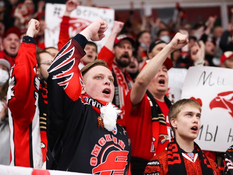 24.04.2021. Финал Кубка Гагарина, 4 матч. «Авангард» - ЦСКА 4:3 ОТ