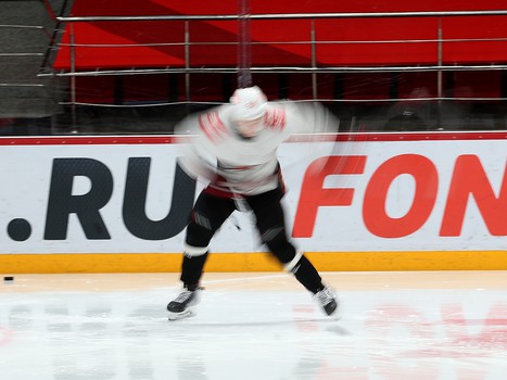 Тренировка «Авангарда» во время паузы в чемпионате