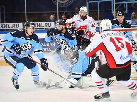 07.12.2016. "Сибирь" - "Авангард" 1:3