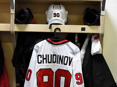 Раскатка "Авангарда" перед выездным матчем со "Спартаком"