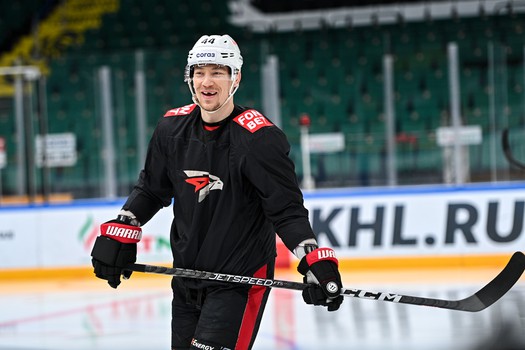 Раскатка «Авангарда» перед первым матчем финала Востока с «Ак Барсом»