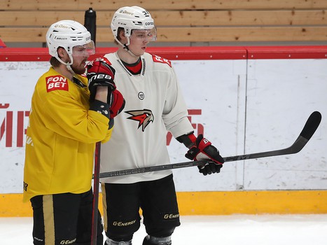 Открытая тренировка «Авангарда» перед плей-офф