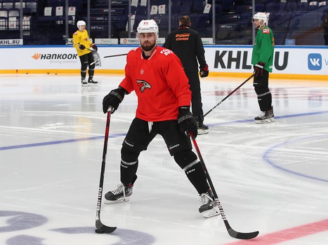 Раскатка «Авангарда» перед выездным матчем с «Ак Барсом»