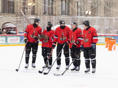 Матч Всех Звёзд «Авангарда» на Красной площади