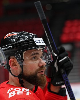 Тренировка «Авангарда» перед матчем с «Куньлунь Ред Стар»