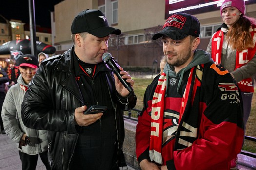 Фан-зона «Авангарда» в Городском саду