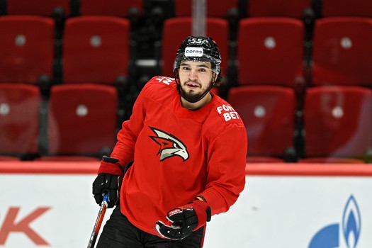 Тренировка «Авангарда» в Омске