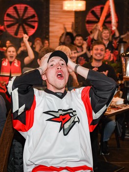 Омск празднует чемпионство «Авангарда»!