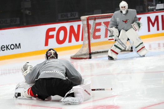 Открытая тренировка «Авангарда» для прессы и болельщиков