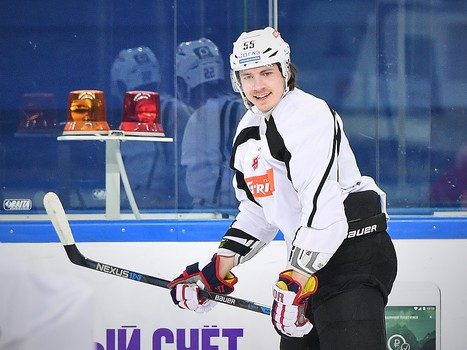 Раскатка "Авангарда" перед выездным матчем с "Ладой"