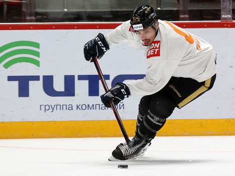 Тренировка «Авангарда» перед матчем с «Салаватом Юлаевым»