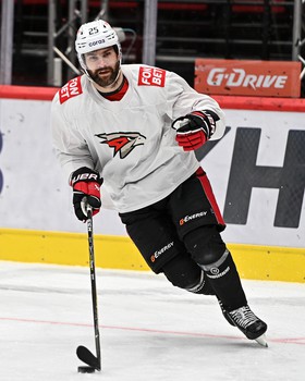 Тренировка «Авангарда» на старте паузы в чемпионате