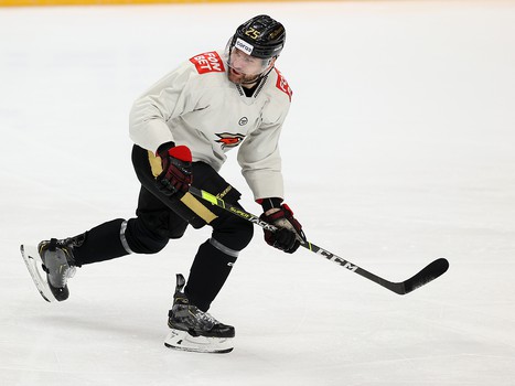 Раскатка «Авангарда» перед матчем с ХК «Сочи»