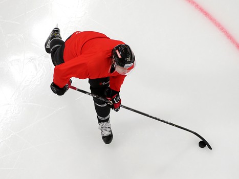 Раскатка «Авангарда» перед матчем с ЦСКА