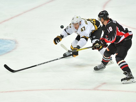 21.02.2018. Серия товарищеских матчей. "Авангард" - "Северсталь" 0:2