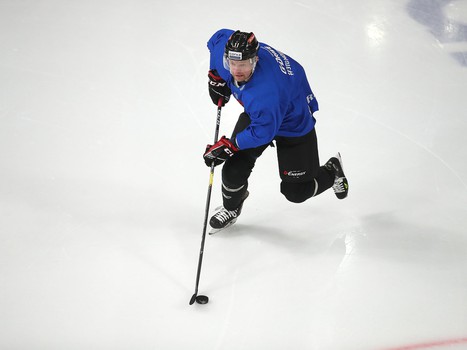 Раскатка «Авангарда» перед матчем с «Барысом»