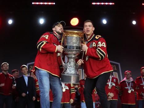 Чемпионский праздник «Авангарда» в Балашихе