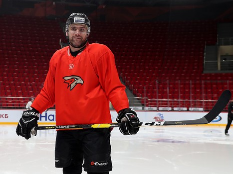 Раскатка «Авангарда» перед матчем с «Куньлунь РС»