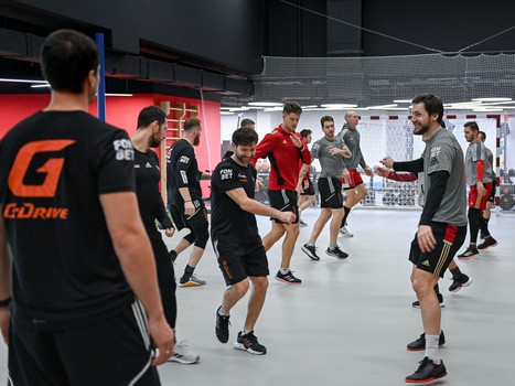 Тренировка «Авангарда» на G-Drive Арене