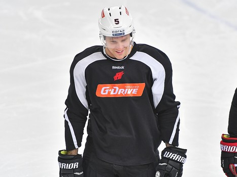 Раскатка "Авангарда" перед выездным матчем с "Ладой"