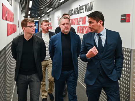 Андрей Аршавин побывал в Академии «Авангарда»