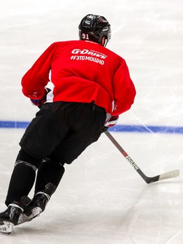 Раскатка «Авангарда» перед пятым матчем серии с «Салаватом Юлаевым»