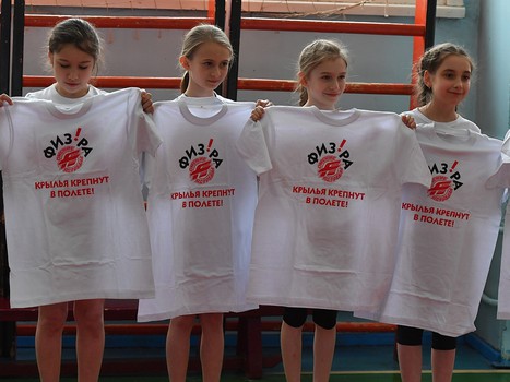 "Физ-ра с "Омскими Ястребами" в 26 гимназии