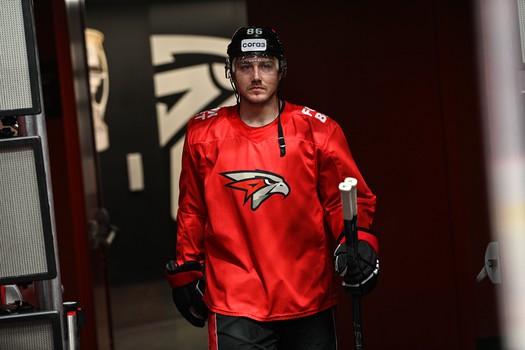 Раскатка «Авангарда» перед первым матчем серии с «Сибирью»