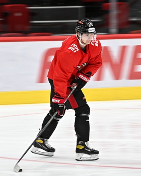 Раскатка «Авангарда» перед матчем с «Салаватом Юлаевым»