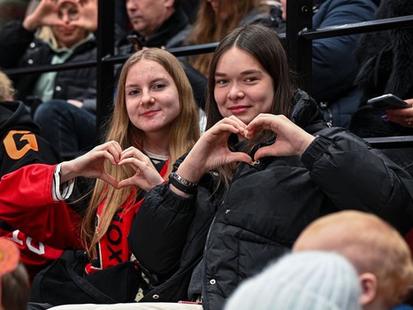 Открытая тренировка «Авангарда» перед плей-офф