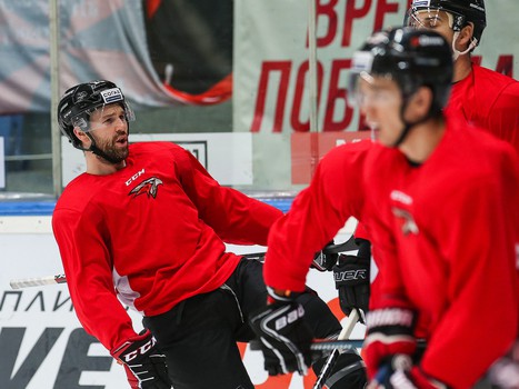 Первая тренировка Богдана Якимова в «Авангарде»