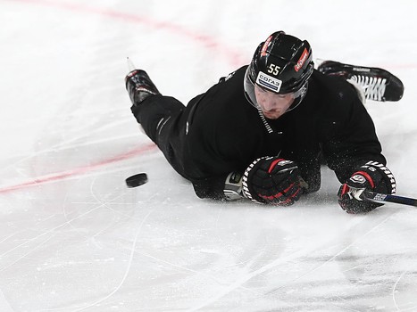 Раскатка «Авангарда» перед матчем с «Трактором»