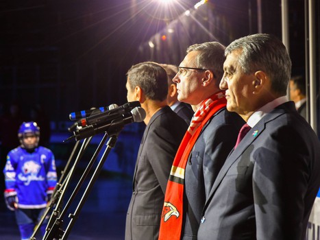 Открытие центрального комплекса Хоккейной Академии «Авангард» 