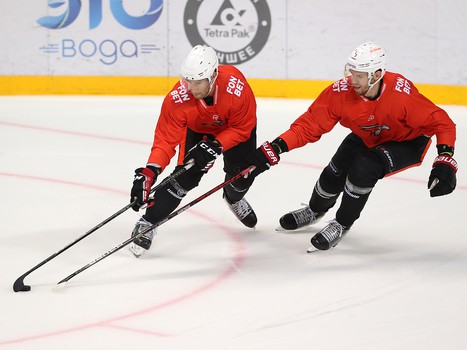 Тренировка «Авангарда» в Сочи