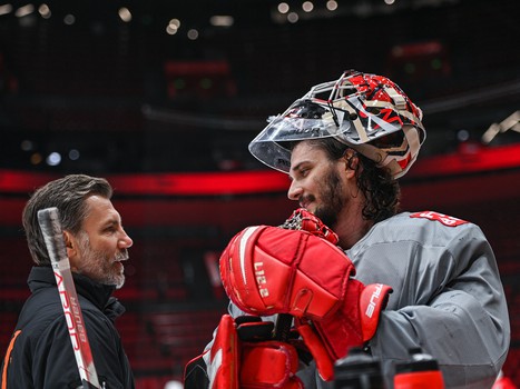 Открытая тренировка «Авангарда» перед финалом Востока