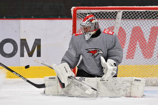 Тренировка «Авангарда» в Омске