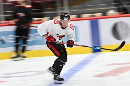 Раскатка «Авангарда» перед матчем с «Салаватом Юлаевым»