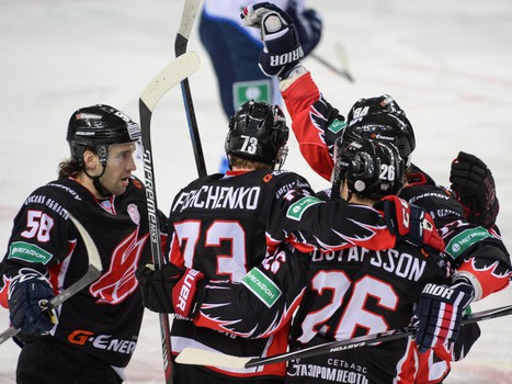 17.01.2015 "Авангард" - "Барыс" 4:1