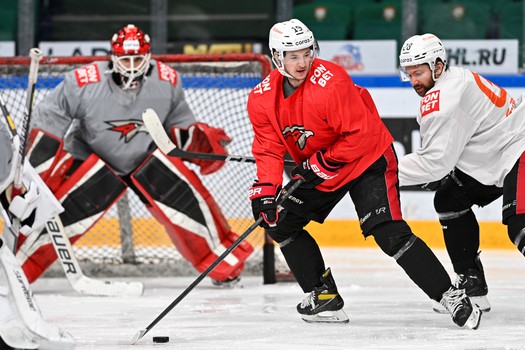 Раскатка «Авангарда» перед пятым матчем финала Востока с «Ак Барсом»