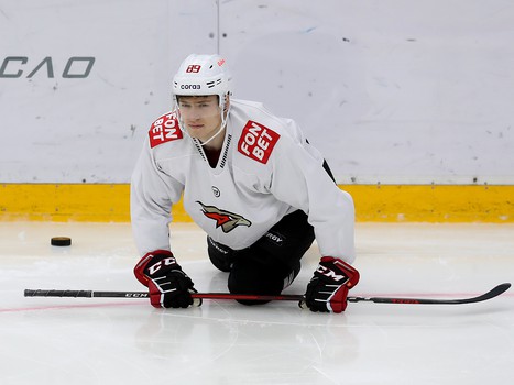 Раскатка «Авангарда» перед выездным матчем против СКА