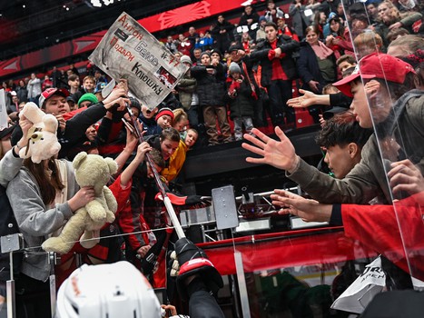 Открытая тренировка «Авангарда» перед финалом Востока