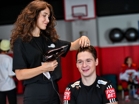 Бэкстейдж съёмки профайлов на сезон 2023/24