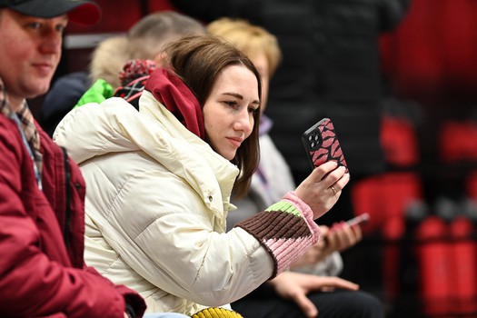 Тренировка «Авангарда» в Омске