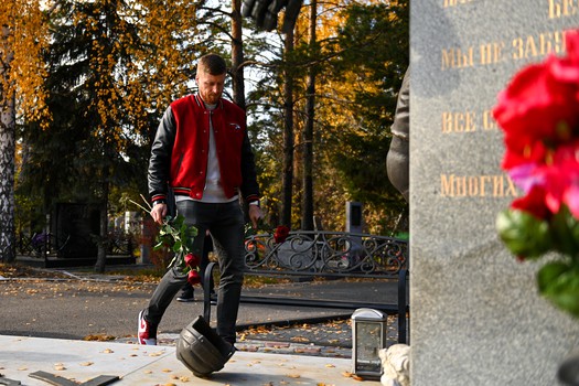 «Авангард» почтил память Алексея Черепанова