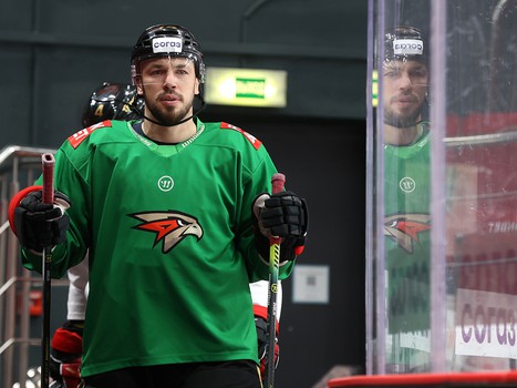 Раскатка «Авангарда» перед матчем с «Витязем»